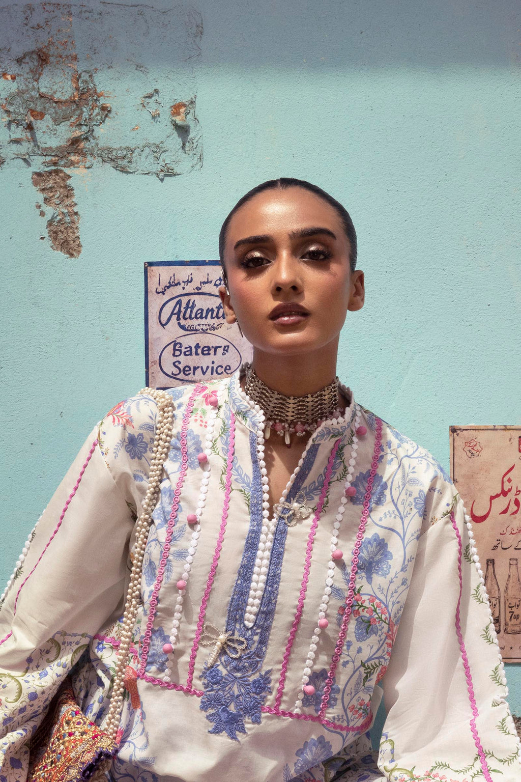 Sana Safinaz | Mahay Summer 26 |S-04 by Sana Safinaz - Designer Dress  - Type : Ladies Clothes - Available at Libayah - 100% Original 