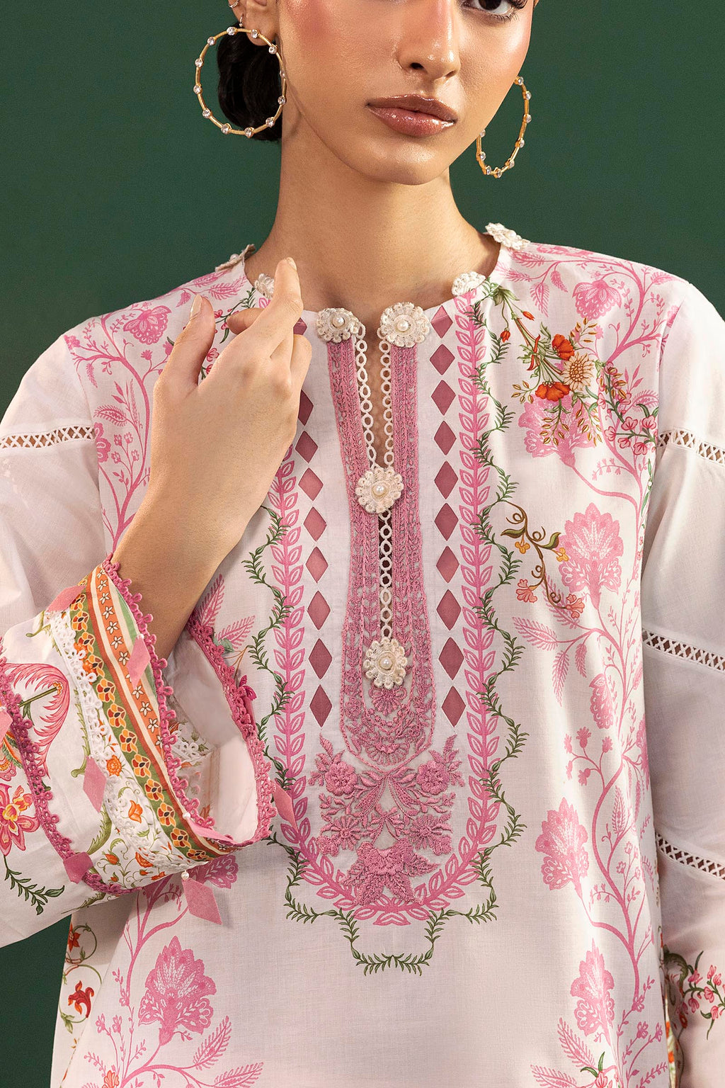 Sana Safinaz | Mahay Summer 26 |S-03 by Sana Safinaz - Designer Dress  - Type : Ladies Clothes - Available at Libayah - 100% Original 