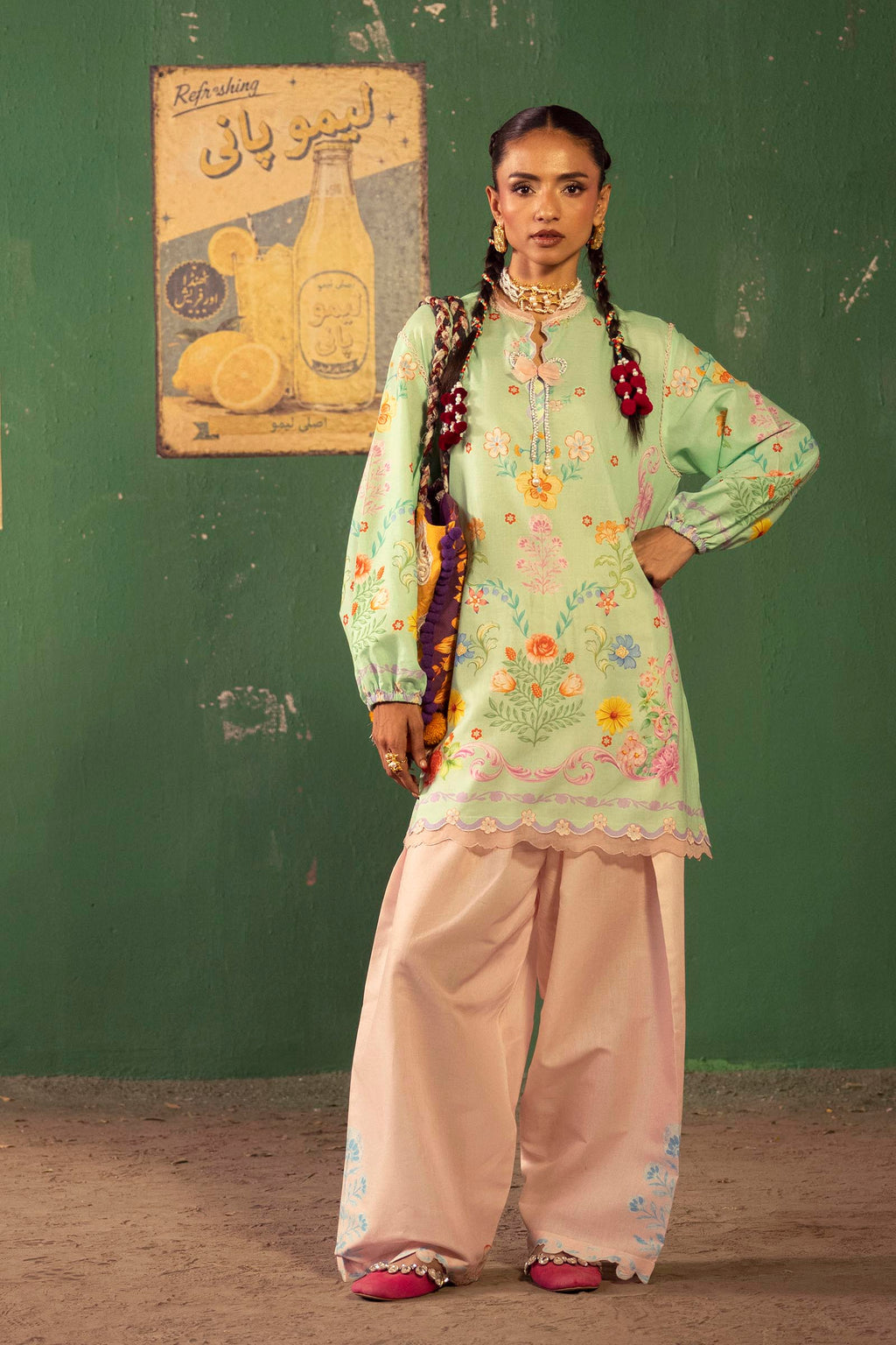 Sana Safinaz | Mahay Summer 26 |S-01 by Sana Safinaz - Designer Dress  - Type : Ladies Clothes - Available at Libayah - 100% Original 