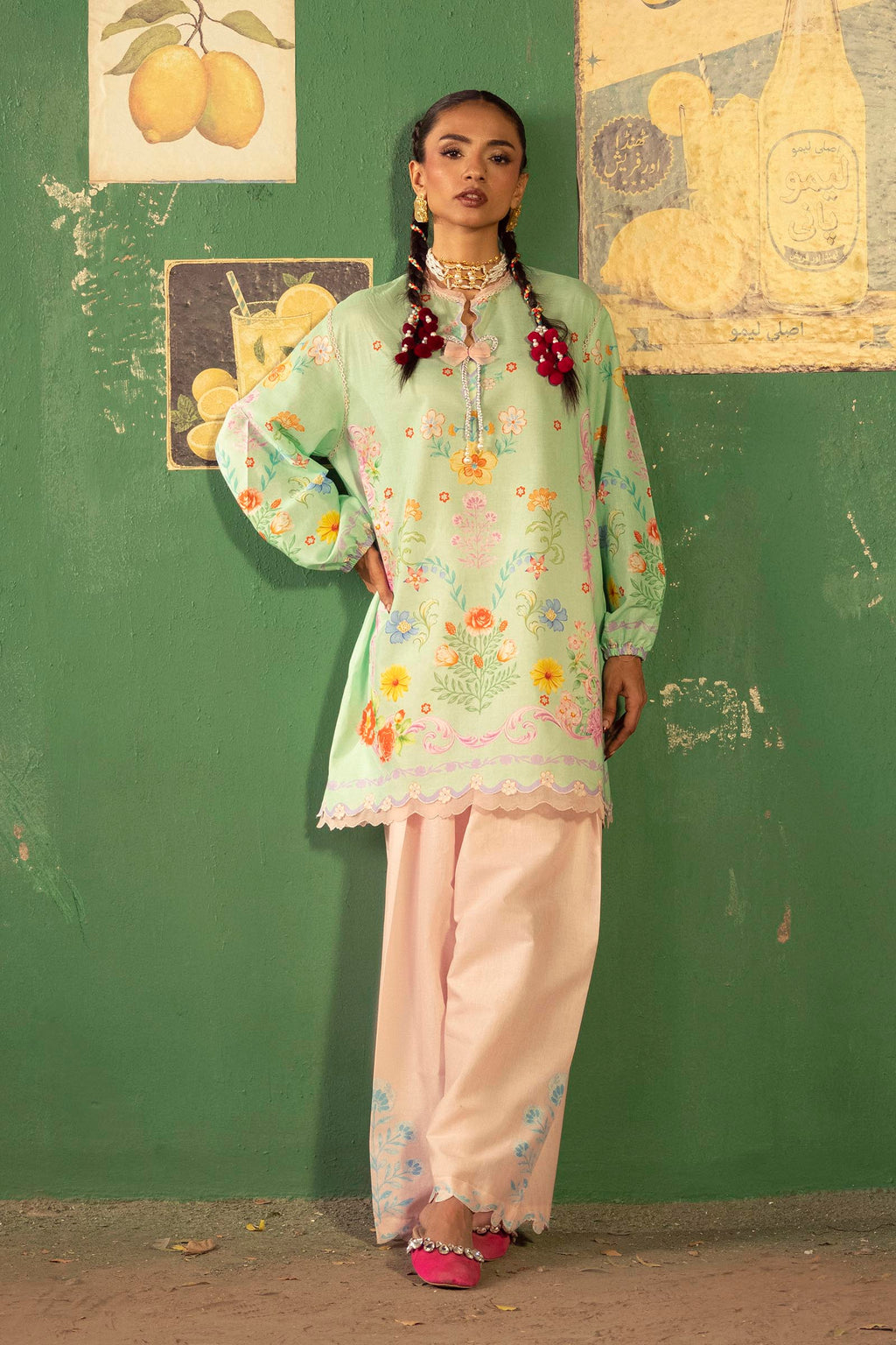 Sana Safinaz | Mahay Summer 26 |S-01 by Sana Safinaz - Designer Dress  - Type : Ladies Clothes - Available at Libayah - 100% Original 