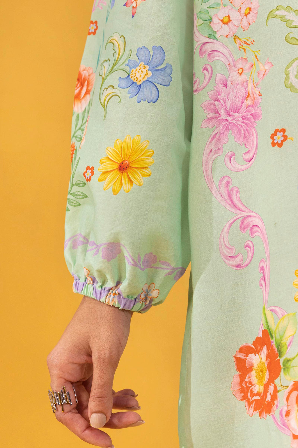 Sana Safinaz | Mahay Summer 26 |S-01 by Sana Safinaz - Designer Dress  - Type : Ladies Clothes - Available at Libayah - 100% Original 