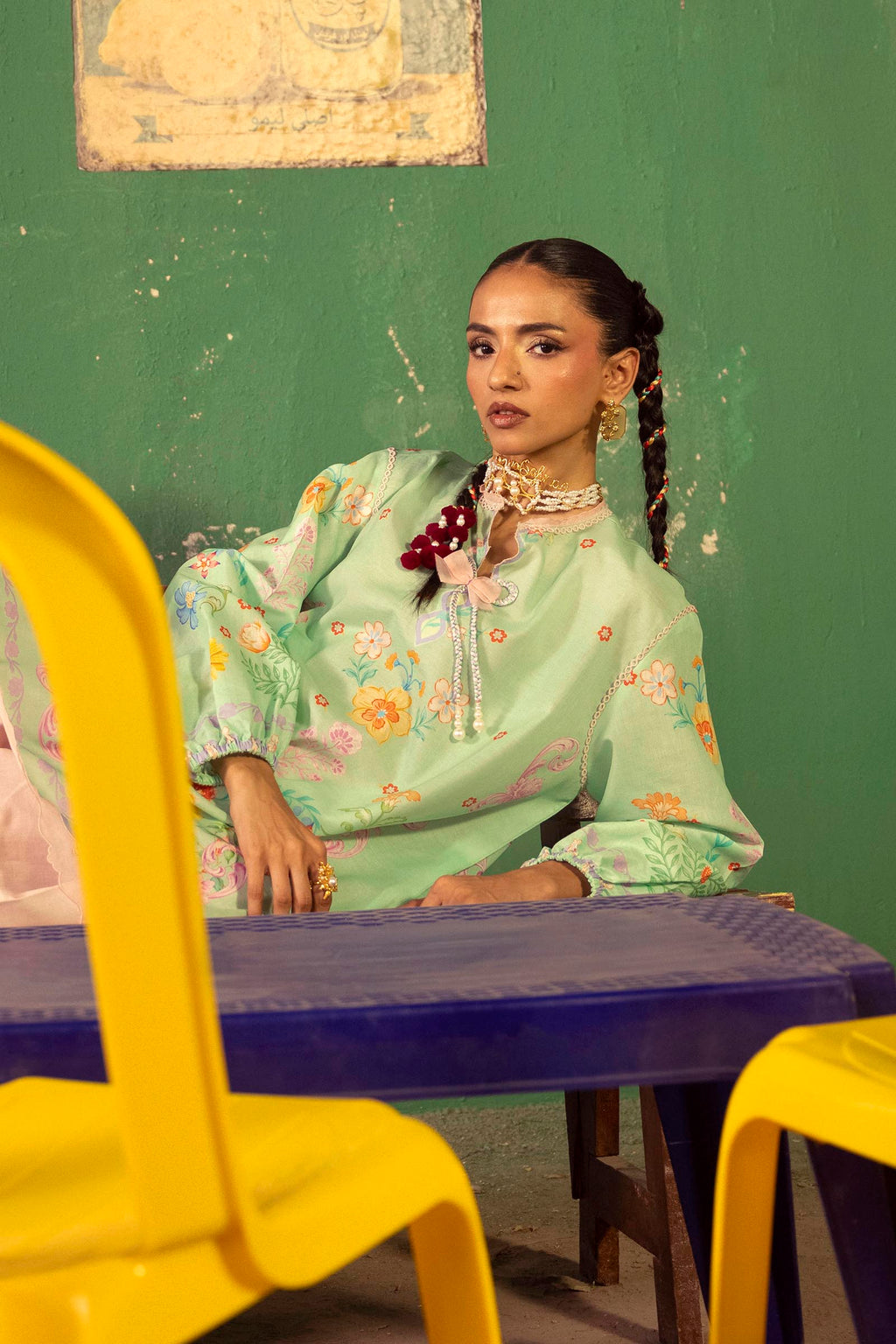Sana Safinaz | Mahay Summer 26 |S-01 by Sana Safinaz - Designer Dress  - Type : Ladies Clothes - Available at Libayah - 100% Original 