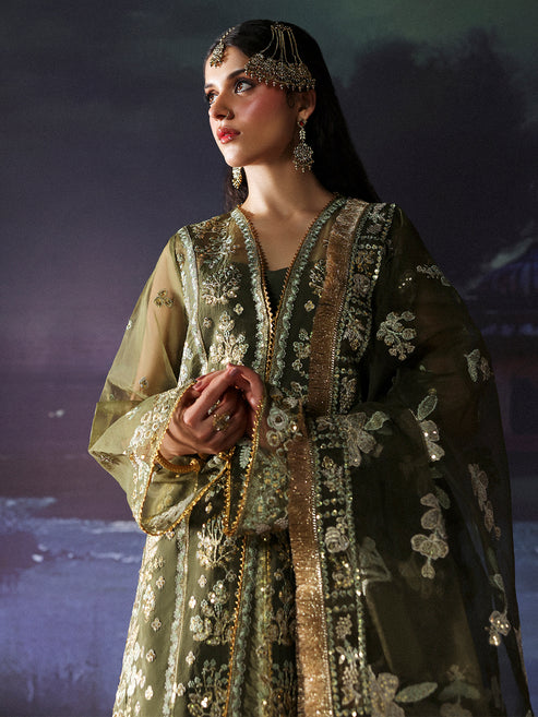 Mahnur | Pakeeza Luxury Formals | Haniye | PK - 04 by Mahnur - Designer Dress  - Type : Ladies Clothes - Available at Libayah - 100% Original 