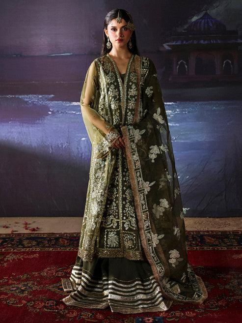Mahnur | Pakeeza Luxury Formals | Haniye | PK - 04 by Mahnur - Designer Dress  - Type : Ladies Clothes - Available at Libayah - 100% Original 