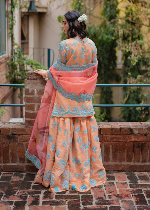 Ali Xeeshan | Chanda Luxury Pret | Qudsia by Ali Xeeshan - Designer Dress - Type: Ladies Clothes - Available at Libayah - 100% Original