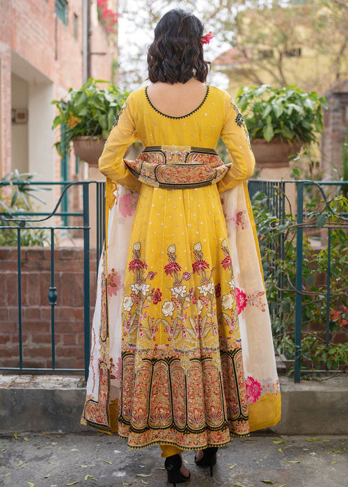 Ali Xeeshan | Chanda Luxury Pret | Amber by Ali Xeeshan - Designer Dress - Type: Ladies Clothes - Available at Libayah - 100% Original