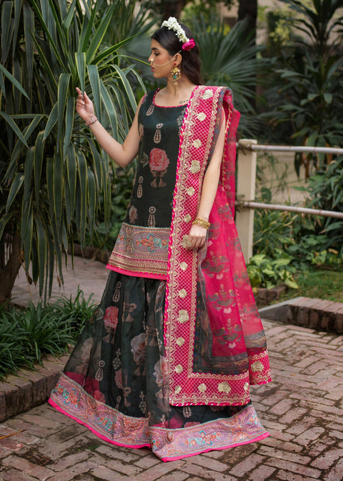 Ali Xeeshan | Chanda Luxury Pret | Green Forest by Ali Xeeshan - Designer Dress - Type: Ladies Clothes - Available at Libayah - 100% Original