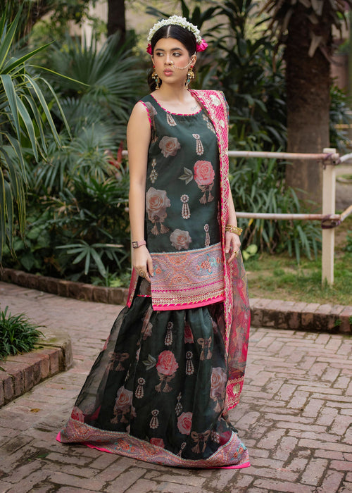 Ali Xeeshan | Chanda Luxury Pret | Green Forest by Ali Xeeshan - Designer Dress - Type: Ladies Clothes - Available at Libayah - 100% Original