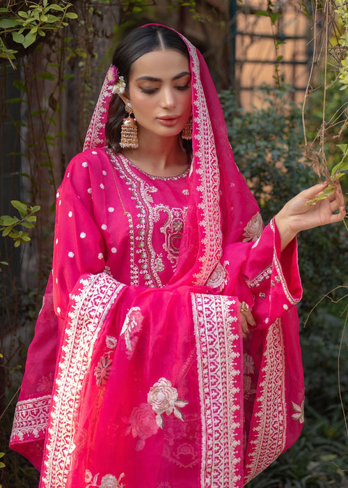 Ali Xeeshan | Chanda Luxury Pret | Laila by Ali Xeeshan - Designer Dress - Type: Ladies Clothes - Available at Libayah - 100% Original