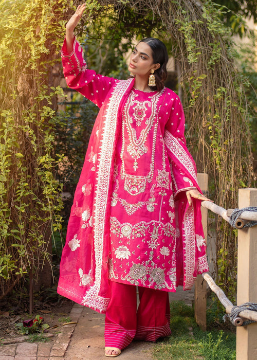 Ali Xeeshan | Chanda Luxury Pret | Laila by Ali Xeeshan - Designer Dress - Type: Ladies Clothes - Available at Libayah - 100% Original
