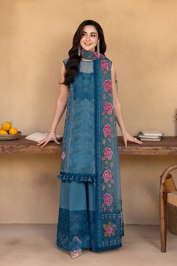 Saira Rizwan | Luxury Lawn 25 | ALMA-SRL25-12 by Saira Rizwan - Designer Dress - Type: Ladies Clothes - Available at Libayah - 100% Original