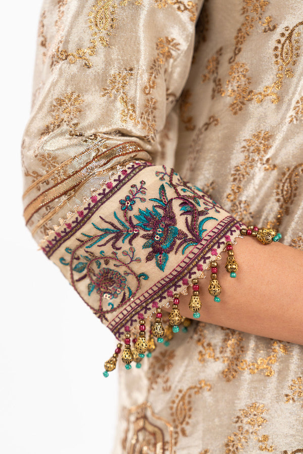 Al Karam | Luxe Formals | RTS | SHIRT, LINING, TROUSER & DUPATTA P by Al Karam - Designer Dress  - Type : Ladies Clothes - Available at Libayah - 100% Original 