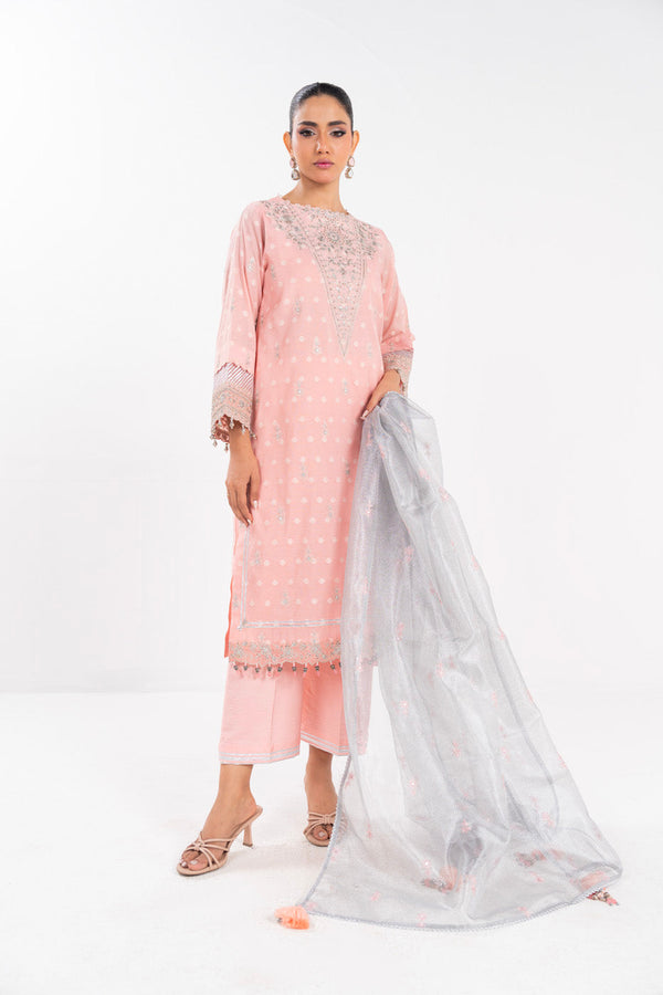 Al Karam | Luxe Formals | RTS | SHIRT, LINING, TROUSER & DUPATTA F by Al Karam - Designer Dress  - Type : Ladies Clothes - Available at Libayah - 100% Original 