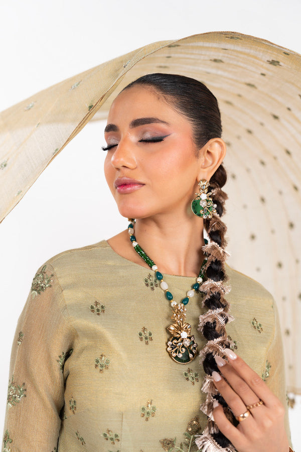 Al Karam | Luxe Formals | RTS | SHIRT, LINING, TROUSER & DUPATTA G by Al Karam - Designer Dress  - Type : Ladies Clothes - Available at Libayah - 100% Original 