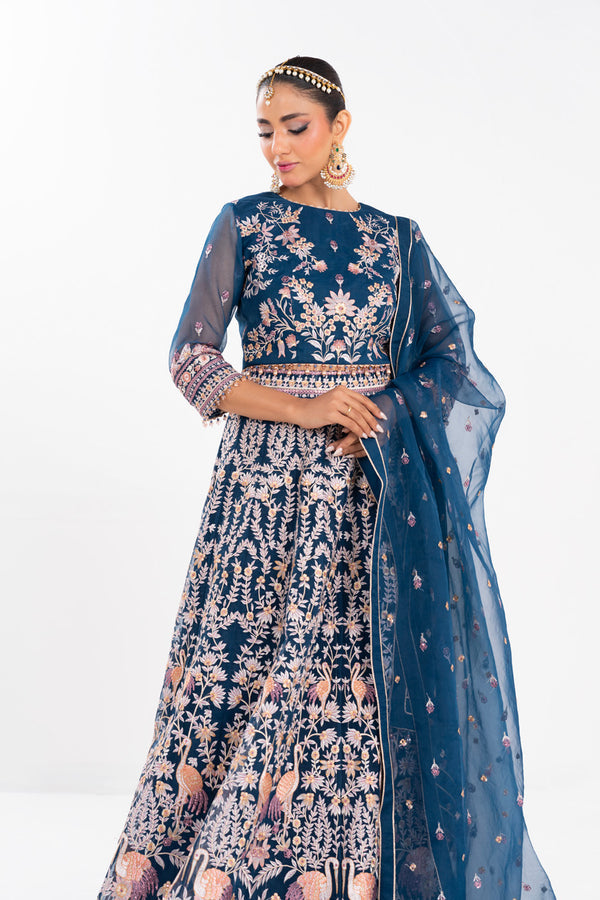 Al Karam | Luxe Formals | RTS | SHIRT, LINING, TROUSER & DUPATTA L by Al Karam - Designer Dress  - Type : Ladies Clothes - Available at Libayah - 100% Original 