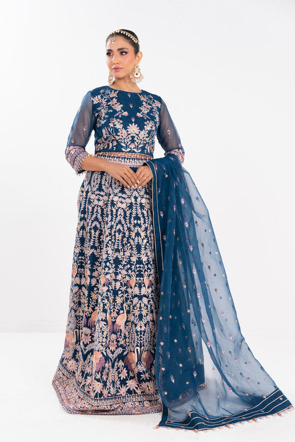 Al Karam | Luxe Formals | RTS | SHIRT, LINING, TROUSER & DUPATTA L by Al Karam - Designer Dress  - Type : Ladies Clothes - Available at Libayah - 100% Original 