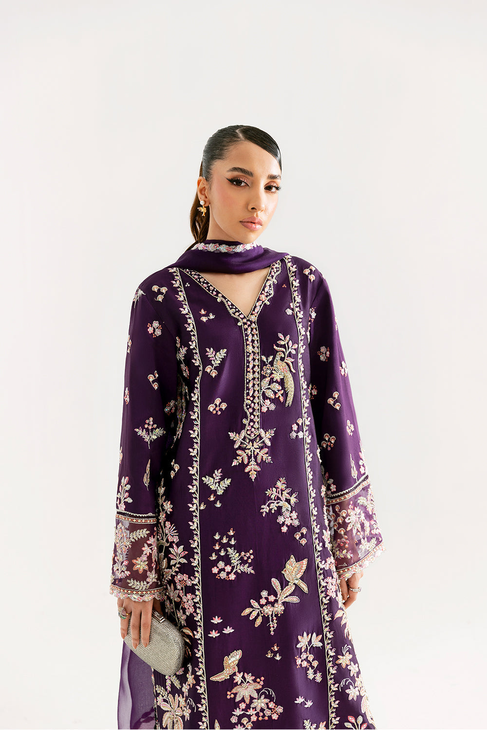 Saira Rizwan | Silk Luxe 26 | ZARMINA - SRLSP-26-03 by Saira Rizwan - Designer Dress  - Type : Ladies Clothes - Available at Libayah - 100% Original 