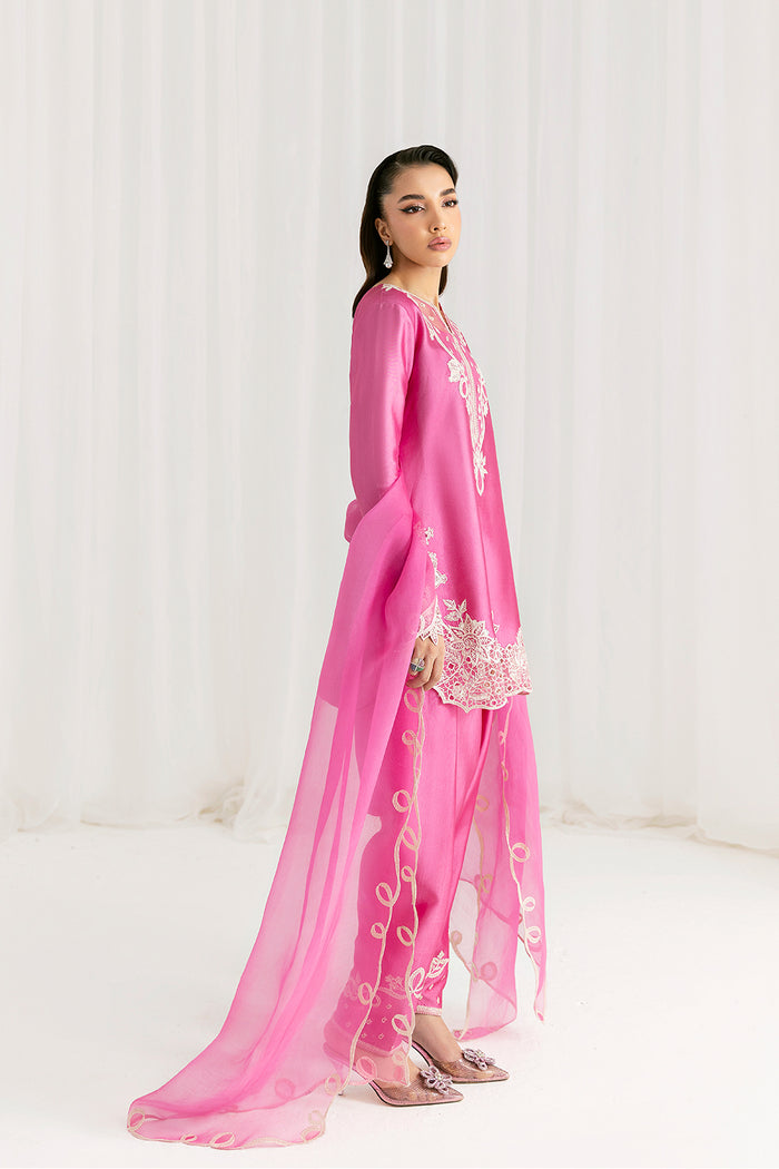 VELORA – authentic Pakistani dress from the Saira Rizwan Silk Pret 25 collection for women in the UK.