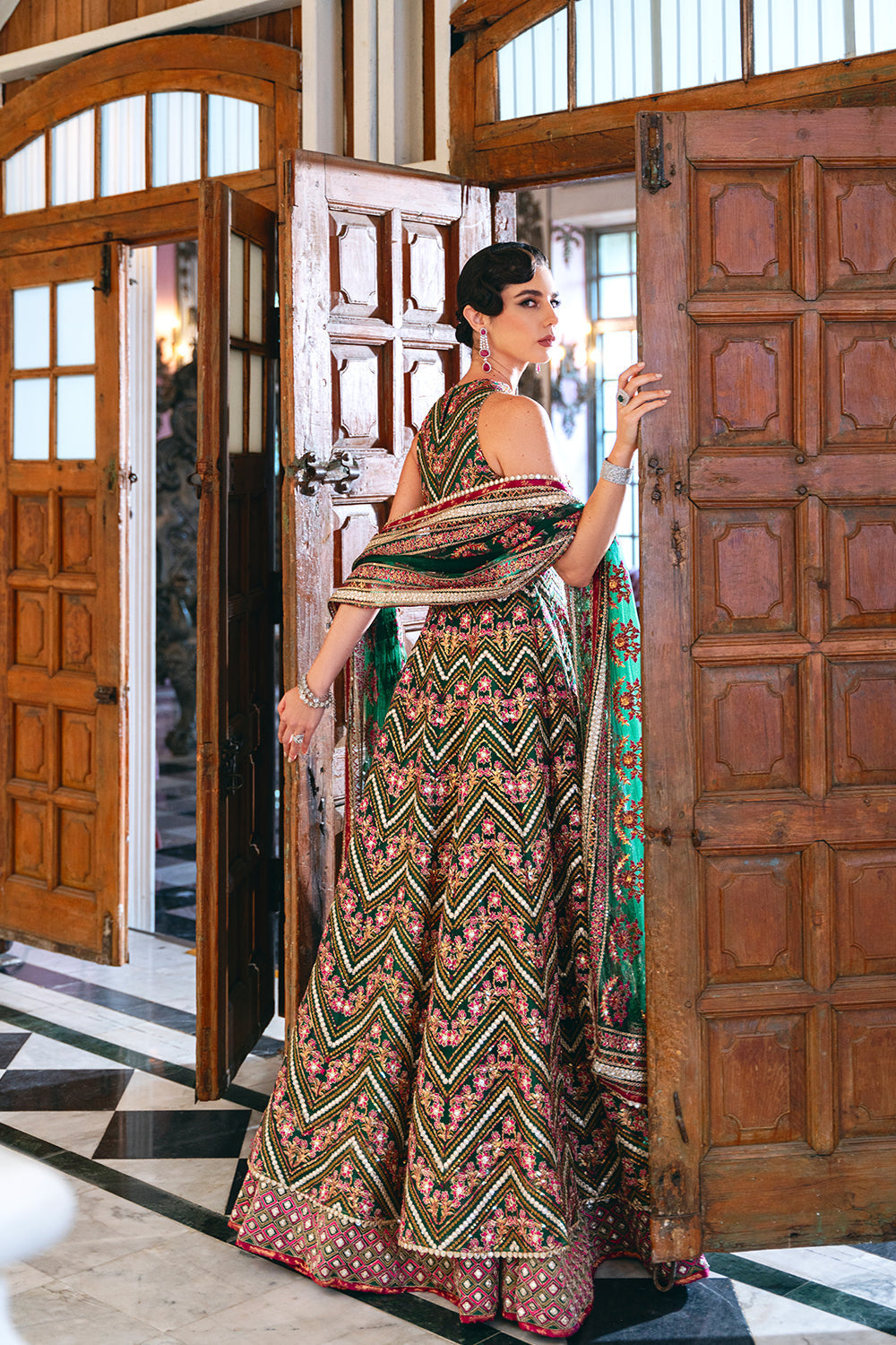 Saira Rizwan | Naqsh Festive 2024 | SRN24-06 PENELOPE by Saira Rizwan - Designer Dress - Type: Ladies Clothes - Available at Libayah - 100% Original