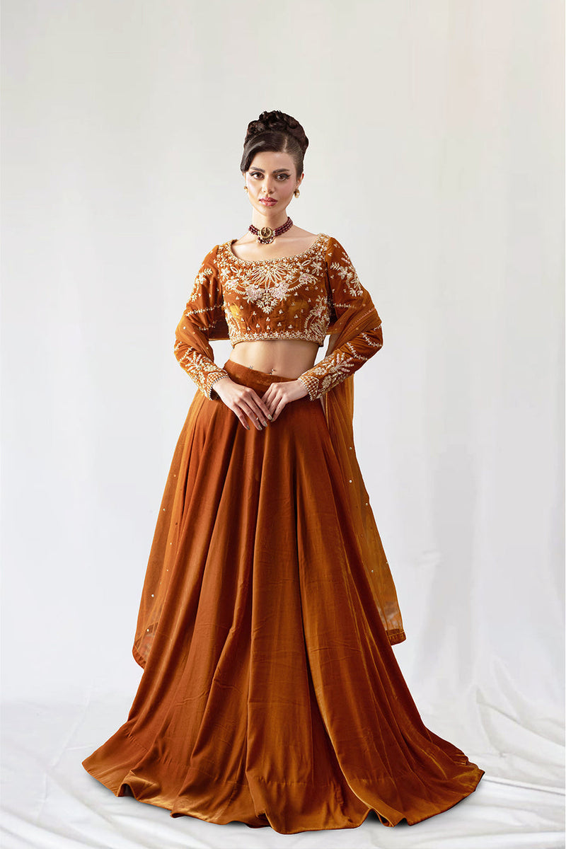 Saira Rizwan | Velvet Pret 25 | AMBERIN-SRVP25-11 by Saira Rizwan - Designer Dress - Type : Ladies Clothes - Available at Libayah - 100% Original 