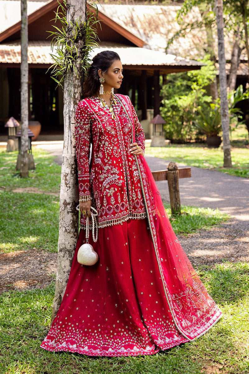 GOLNAR-SRF25-01 – authentic Pakistani wedding dress from the Saira Rizwan Wedding 2025 bridal collection for women in the UK.