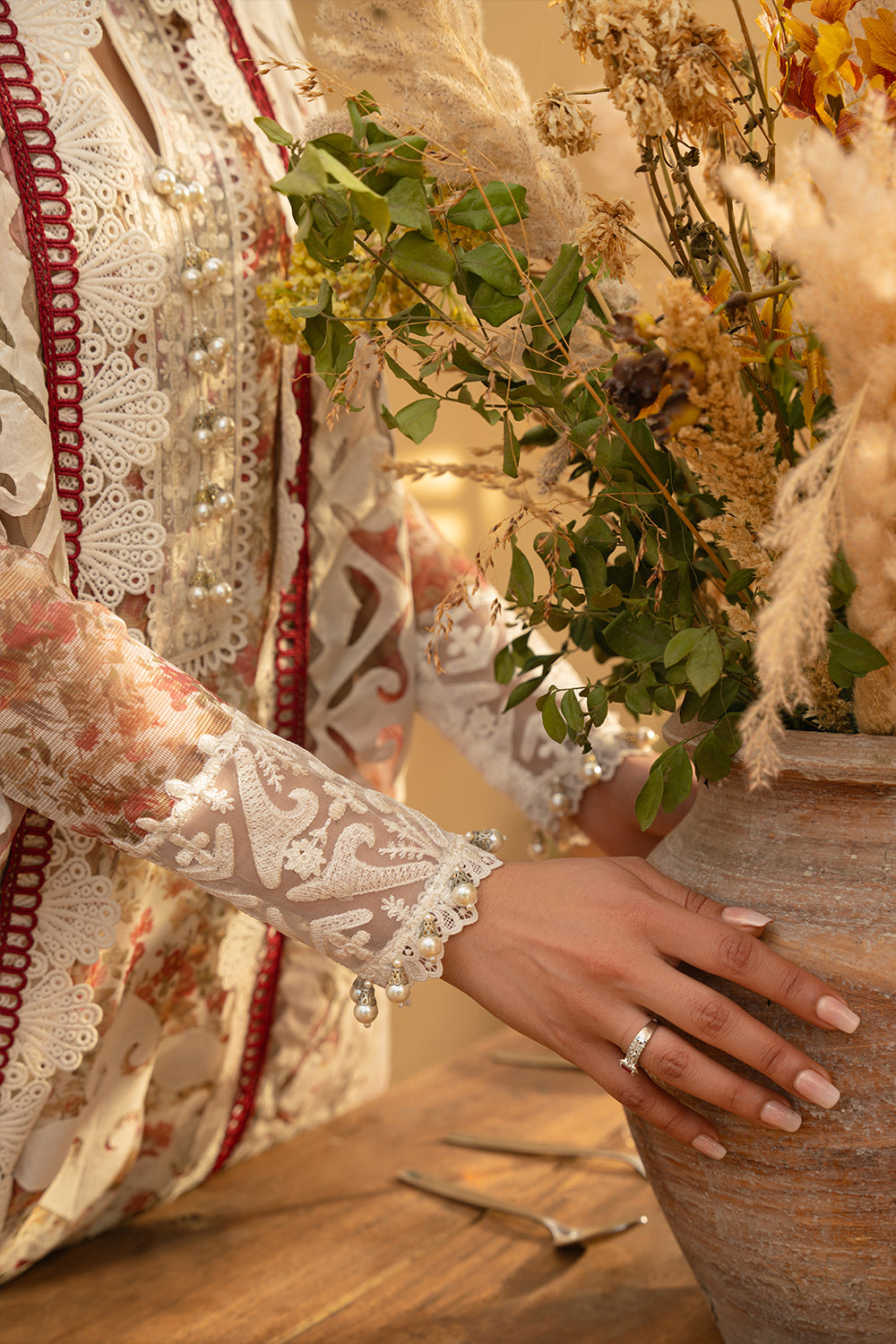 Saira Rizwan | Luxury Lawn 25 | MAYA-SRL25-06 by Saira Rizwan - Designer Dress - Type: Ladies Clothes - Available at Libayah - 100% Original