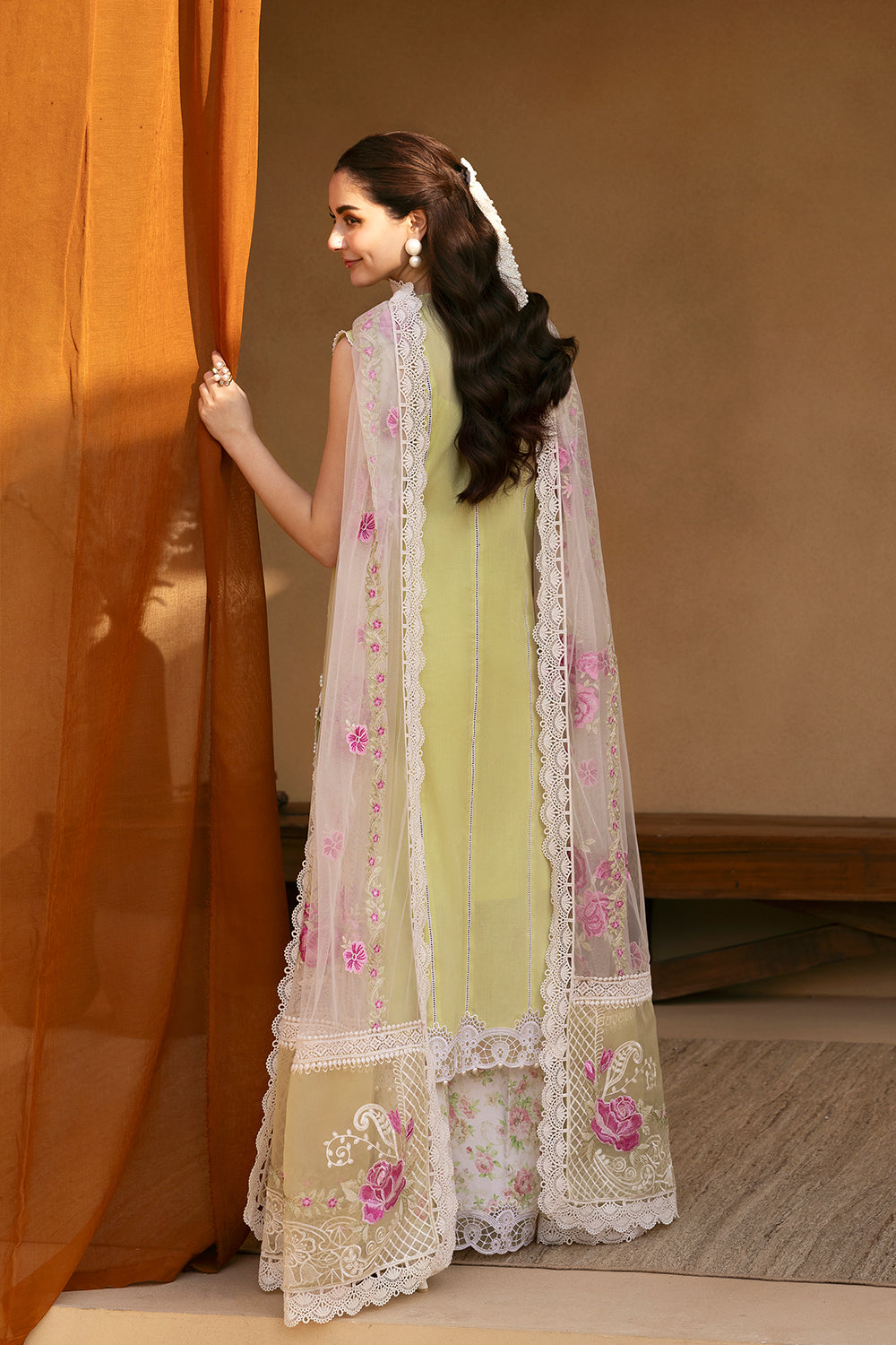 Saira Rizwan | Luxury Lawn 25 | VERA-SRL25-05 by Saira Rizwan - Designer Dress - Type: Ladies Clothes - Available at Libayah - 100% Original