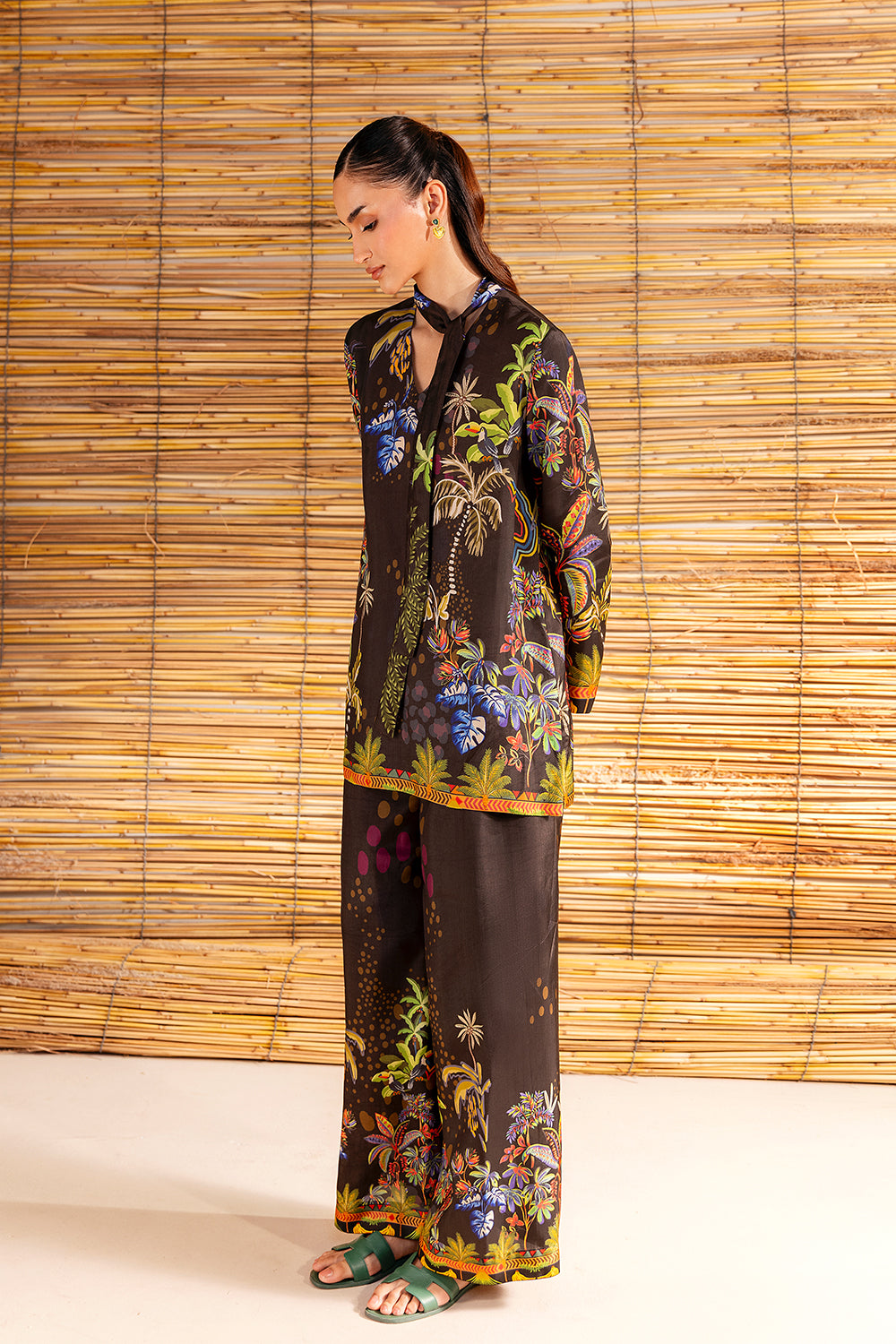 COCONUT CRUSH - SRSP-25-02 – authentic Pakistani dress from the Saira Rizwan Silk Coords 25 collection for women in the UK.
