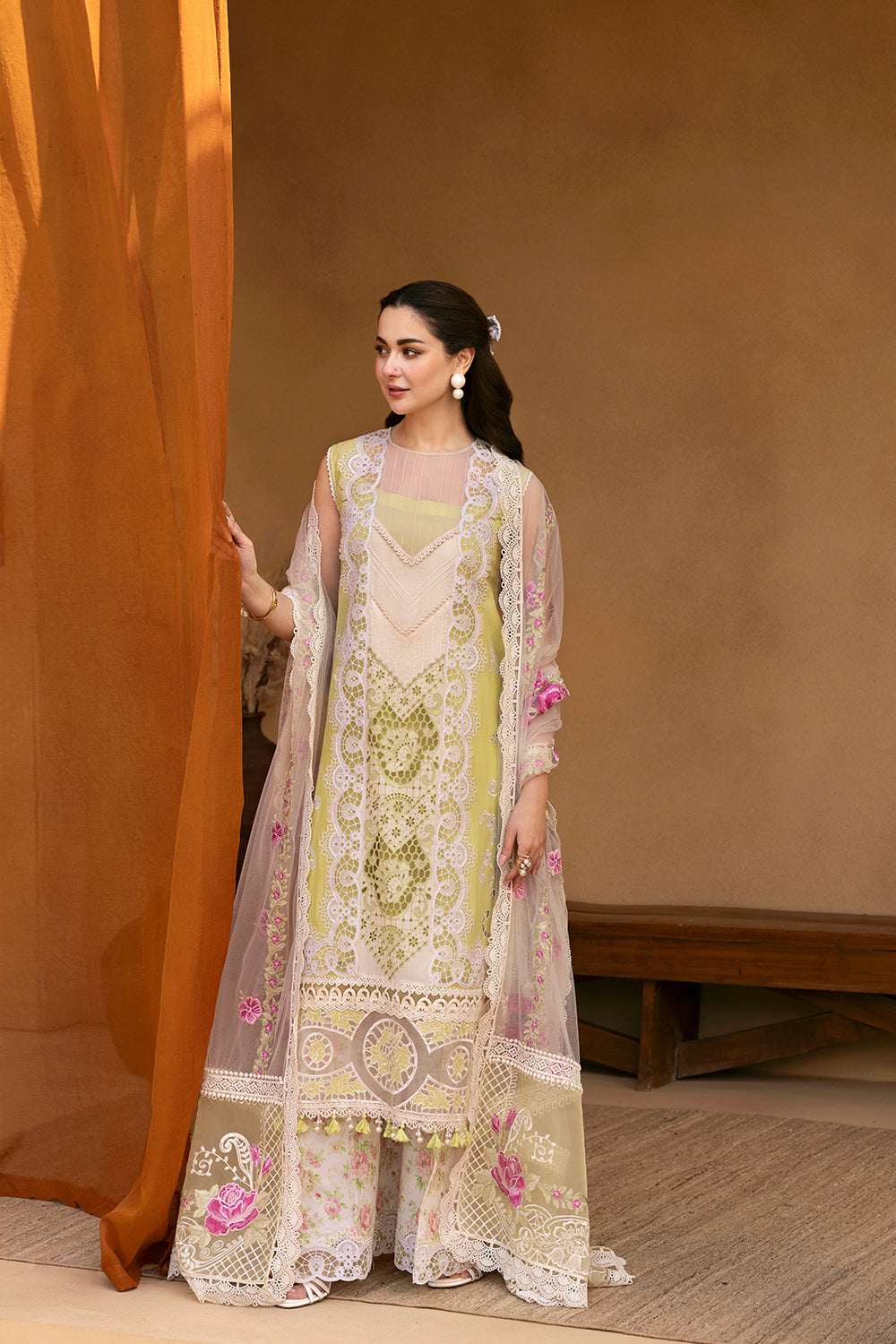 Saira Rizwan | Luxury Lawn 25 | VERA-SRL25-05 by Saira Rizwan - Designer Dress - Type: Ladies Clothes - Available at Libayah - 100% Original