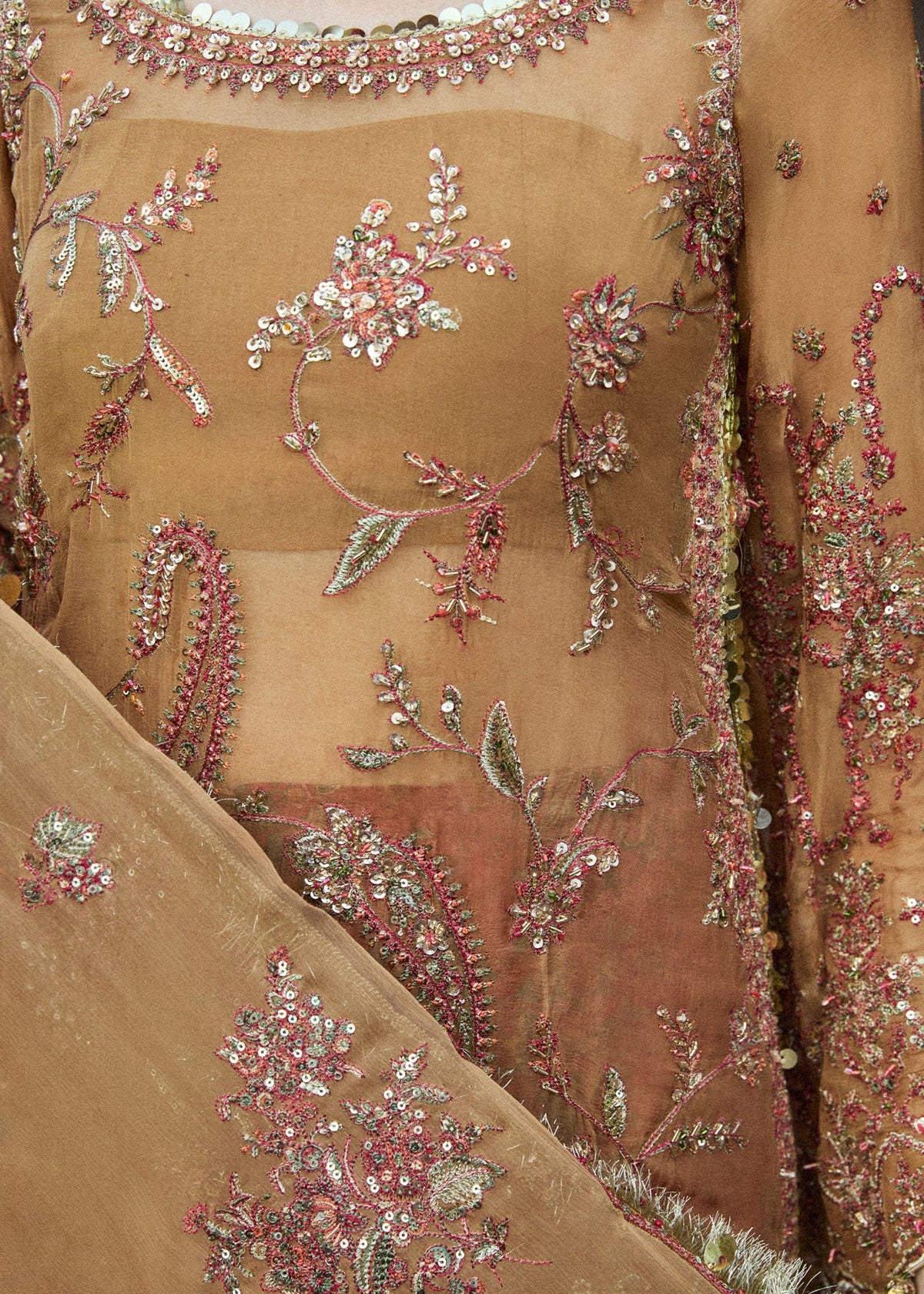 Hussain Rehar | Festive Formals 24 | Talai by Hussain Rehar - Designer Dress - Type: Ladies Clothes - Available at Libayah - 100% Original