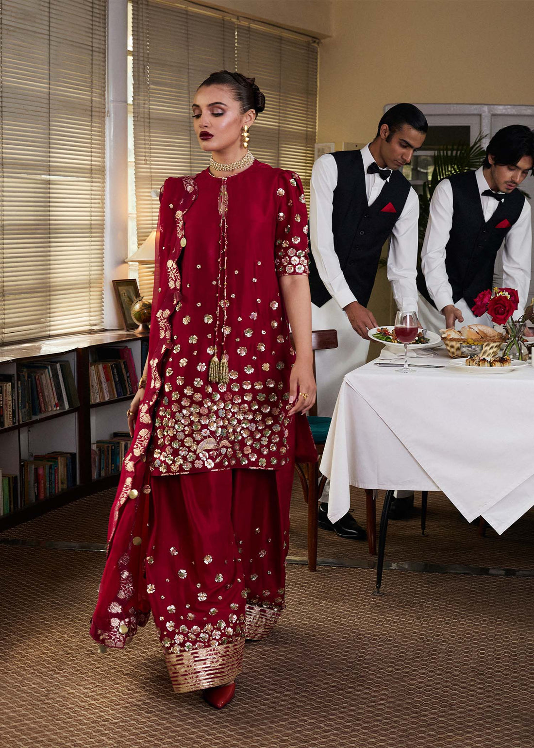 Hussain Rehar | SS Luxury Pret 25 | Rasp by Hussain Rehar - Designer Dress - Type: Ladies Clothes - Available at Libayah - 100% Original