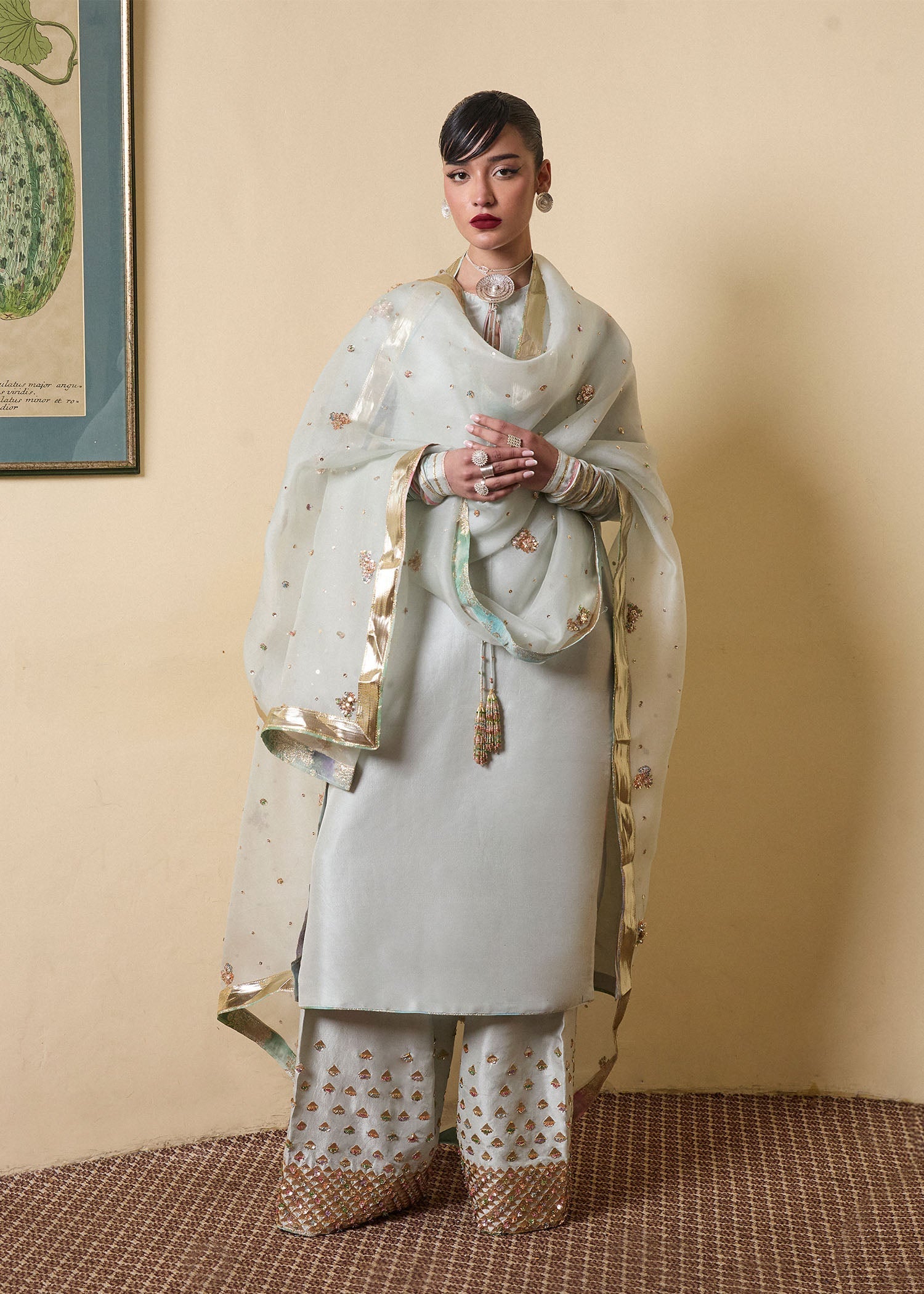 Hussain Rehar | SS Luxury Pret 25 | Miage by Hussain Rehar - Designer Dress - Type: Ladies Clothes - Available at Libayah - 100% Original