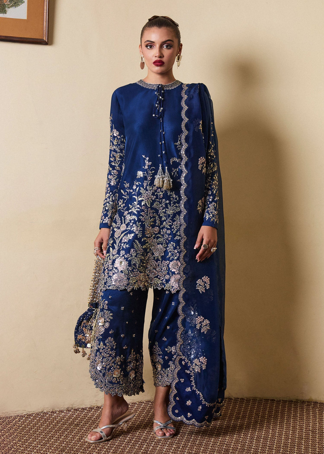 Hussain Rehar | SS Luxury Pret 25 | Twil by Hussain Rehar - Designer Dress - Type: Ladies Clothes - Available at Libayah - 100% Original