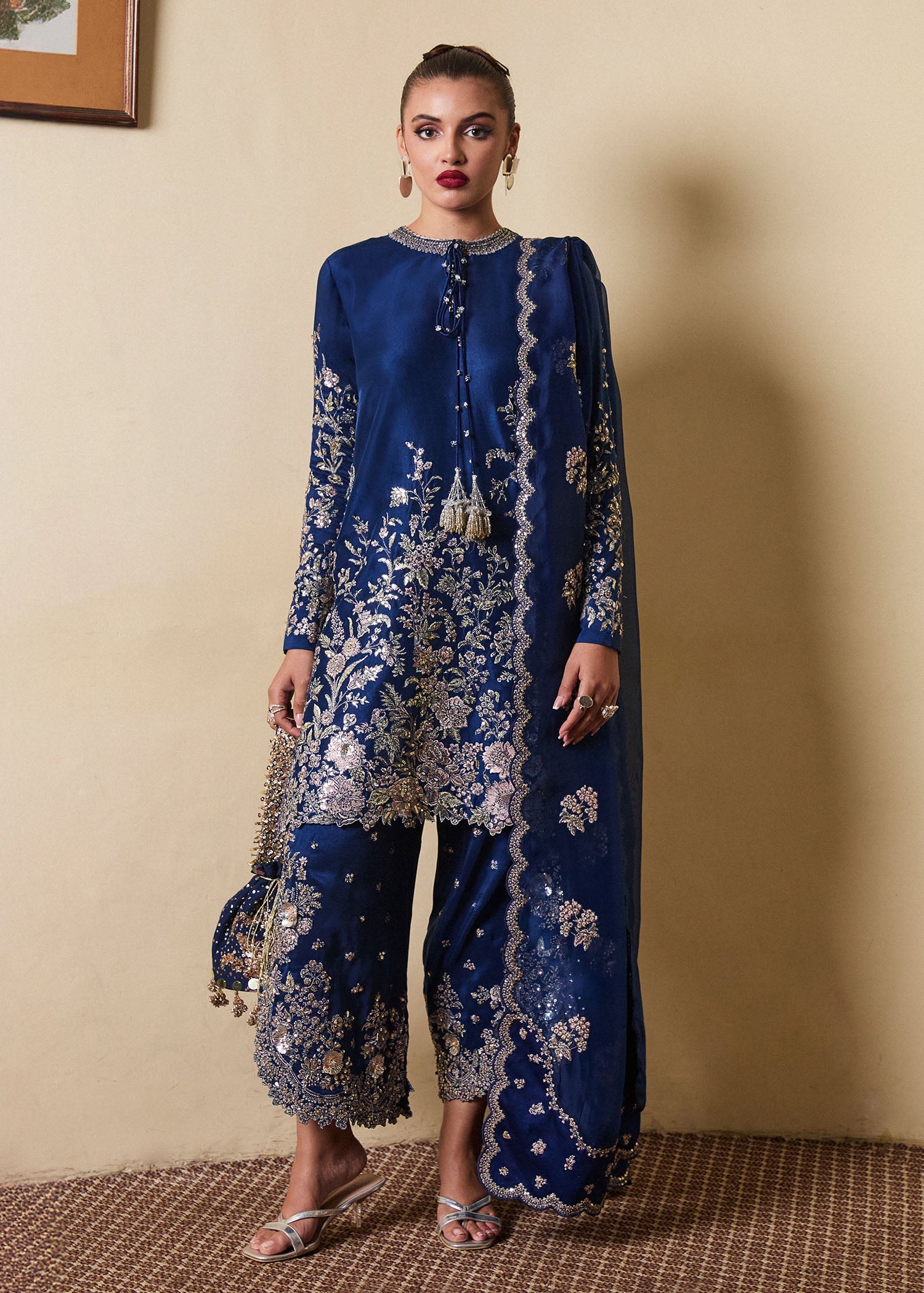 Hussain Rehar | SS Luxury Pret 25 | Twil by Hussain Rehar - Designer Dress - Type: Ladies Clothes - Available at Libayah - 100% Original