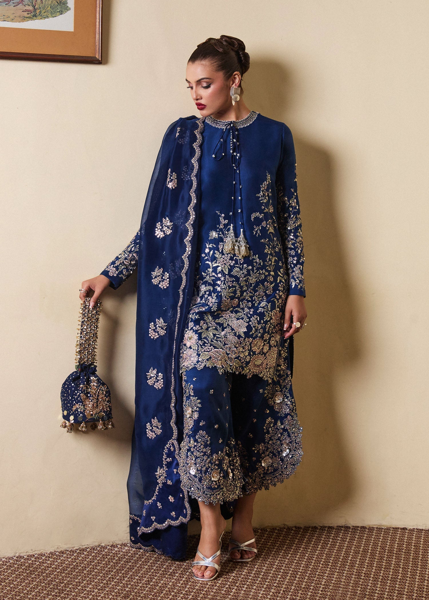 Hussain Rehar | SS Luxury Pret 25 | Twil by Hussain Rehar - Designer Dress - Type: Ladies Clothes - Available at Libayah - 100% Original
