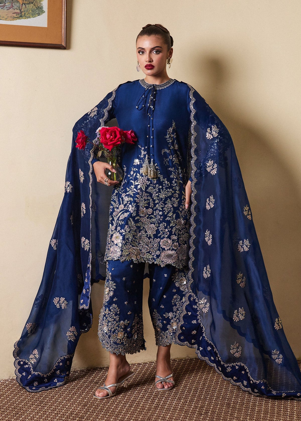 Hussain Rehar | SS Luxury Pret 25 | Twil by Hussain Rehar - Designer Dress - Type: Ladies Clothes - Available at Libayah - 100% Original