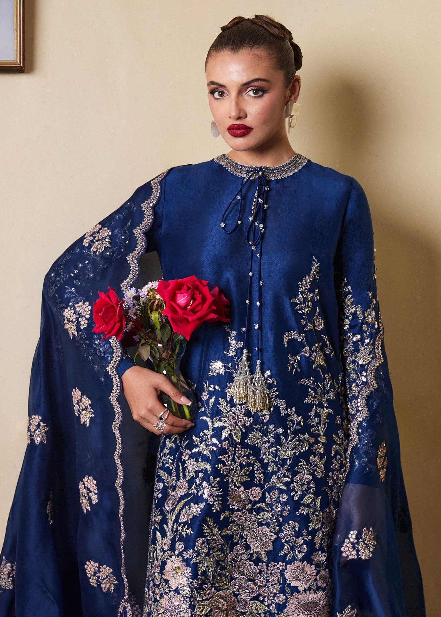 Hussain Rehar | SS Luxury Pret 25 | Twil by Hussain Rehar - Designer Dress - Type: Ladies Clothes - Available at Libayah - 100% Original
