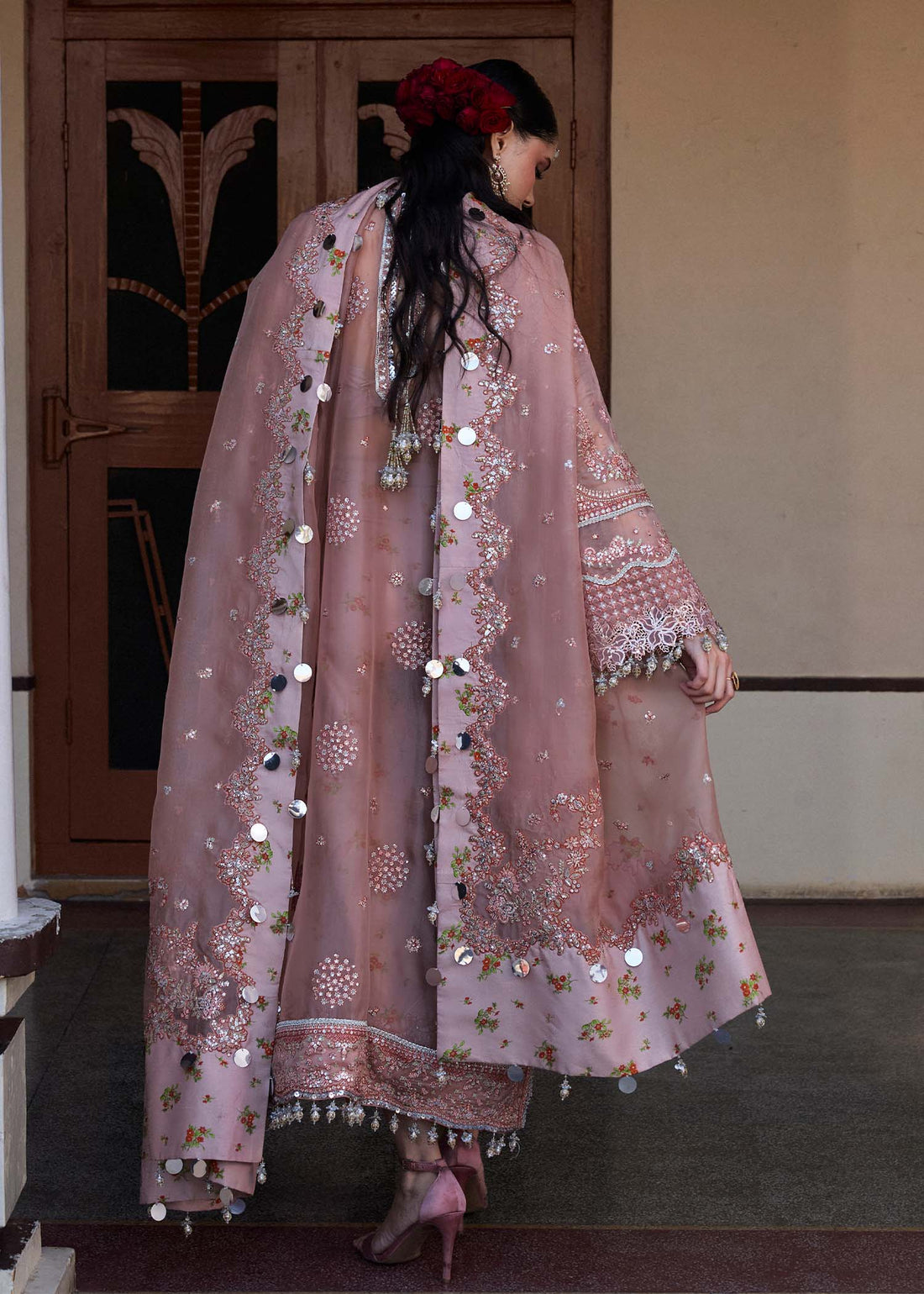 Hussain Rehar | Darlings Festive 25 | Danara by Hussain Rehar - Designer Dress - Type: Ladies Clothes - Available at Libayah - 100% Original