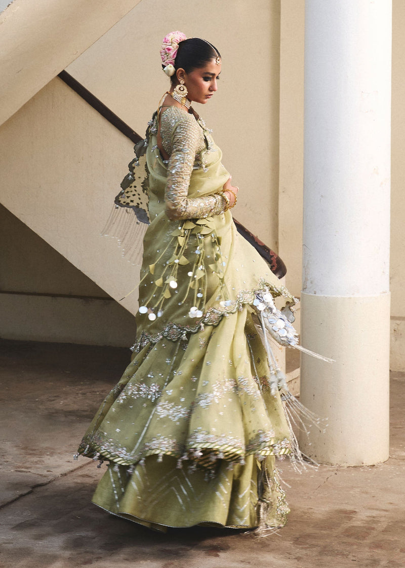 Hussain Rehar | Darlings Festive 25 | Tahiri by Hussain Rehar - Designer Dress - Type: Ladies Clothes - Available at Libayah - 100% Original