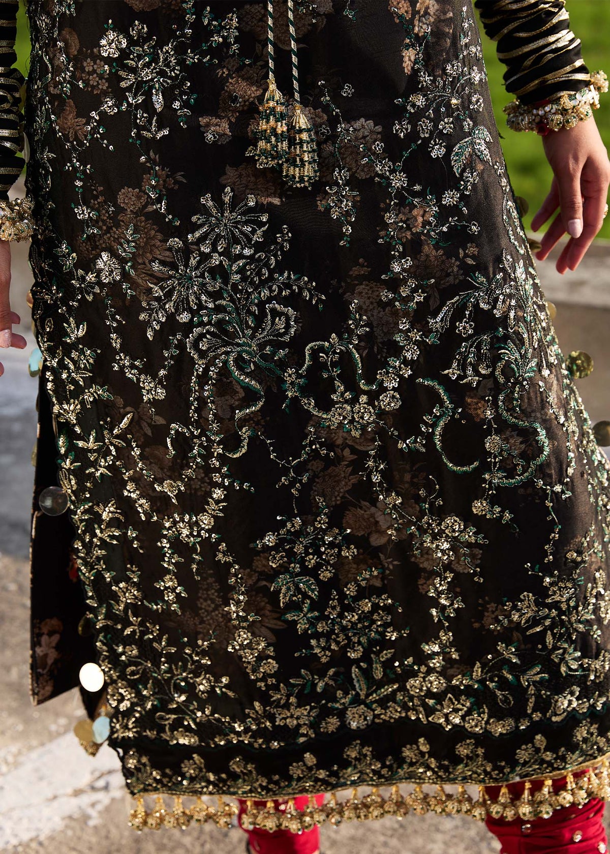 Hussain Rehar | Darlings Festive 25 | Shama by Hussain Rehar - Designer Dress - Type: Ladies Clothes - Available at Libayah - 100% Original