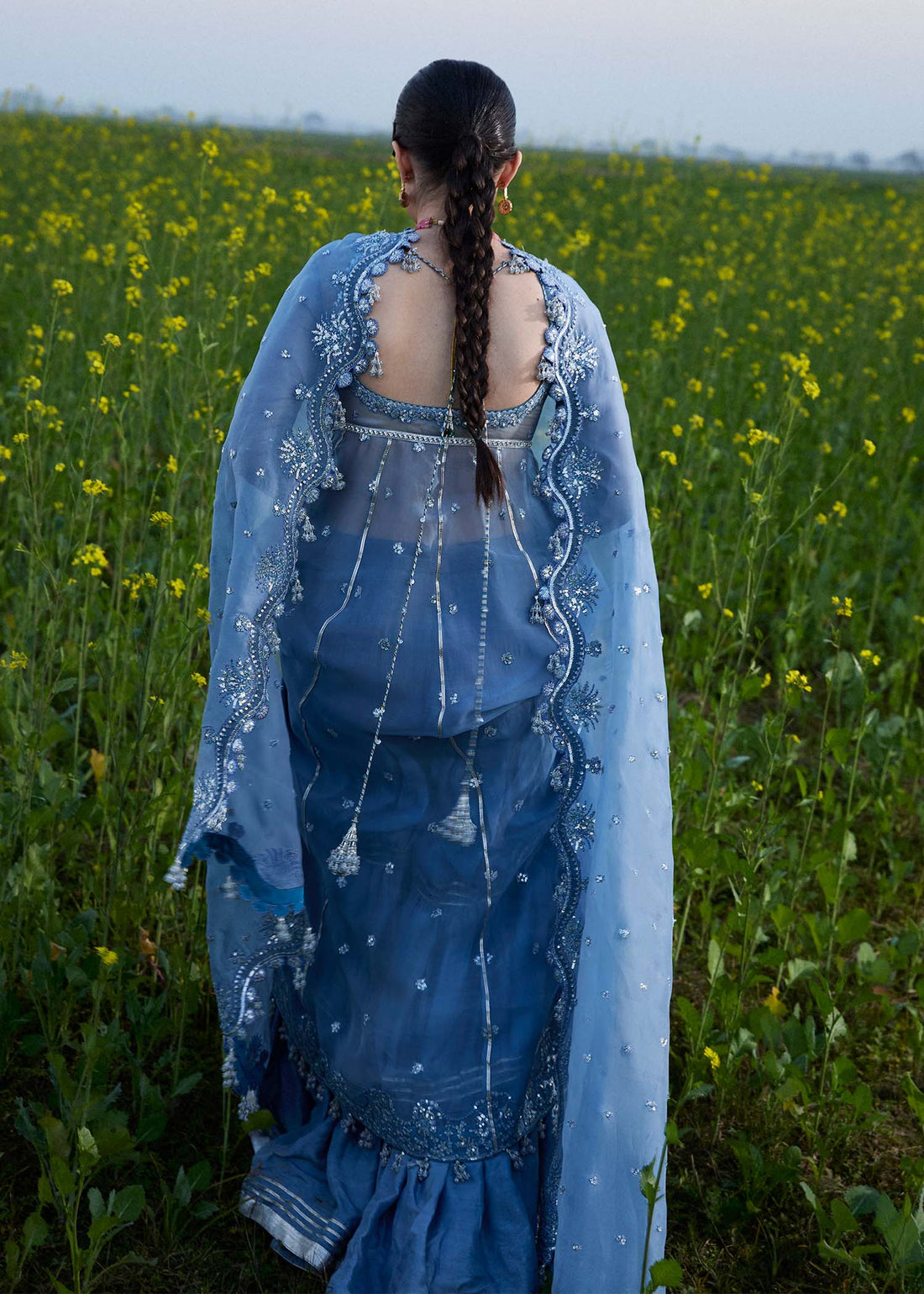 Hussain Rehar | Darlings Festive 25 | Mira by Hussain Rehar - Designer Dress - Type: Ladies Clothes - Available at Libayah - 100% Original