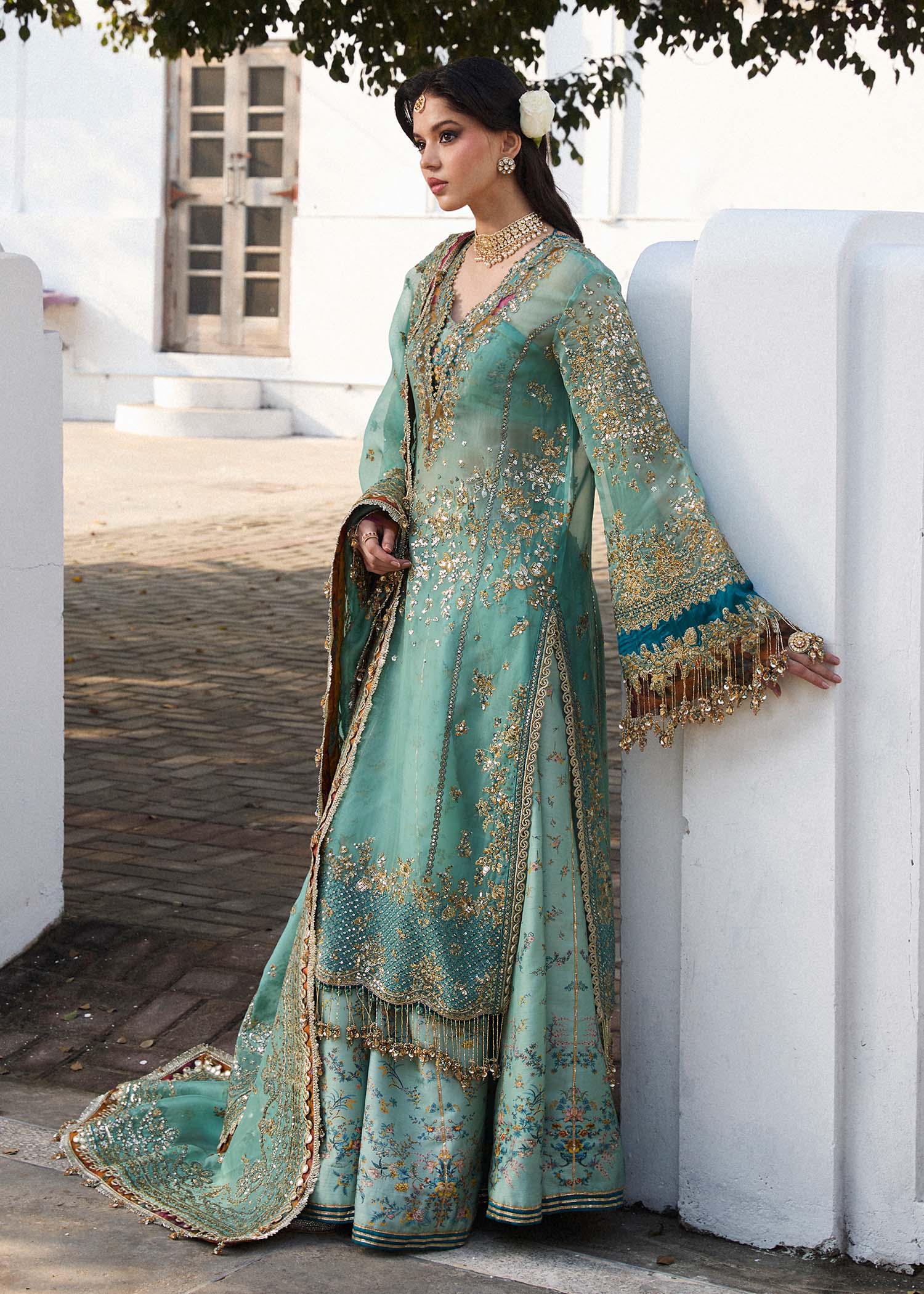 Hussain Rehar | Darlings Festive 25 | Miraye by Hussain Rehar - Designer Dress - Type: Ladies Clothes - Available at Libayah - 100% Original