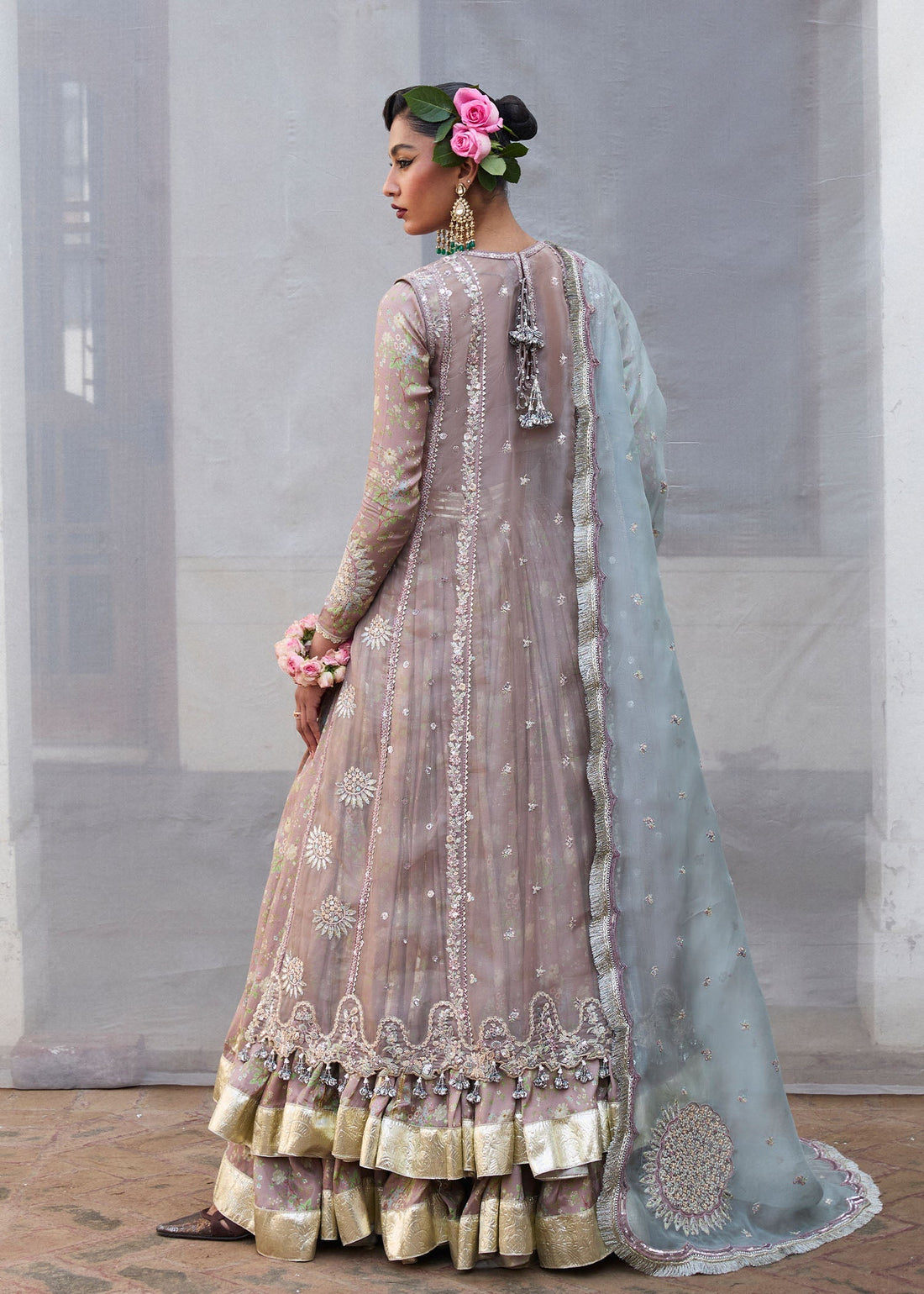 Hussain Rehar | Darlings Festive 25 | Ziniya by Hussain Rehar - Designer Dress - Type: Ladies Clothes - Available at Libayah - 100% Original