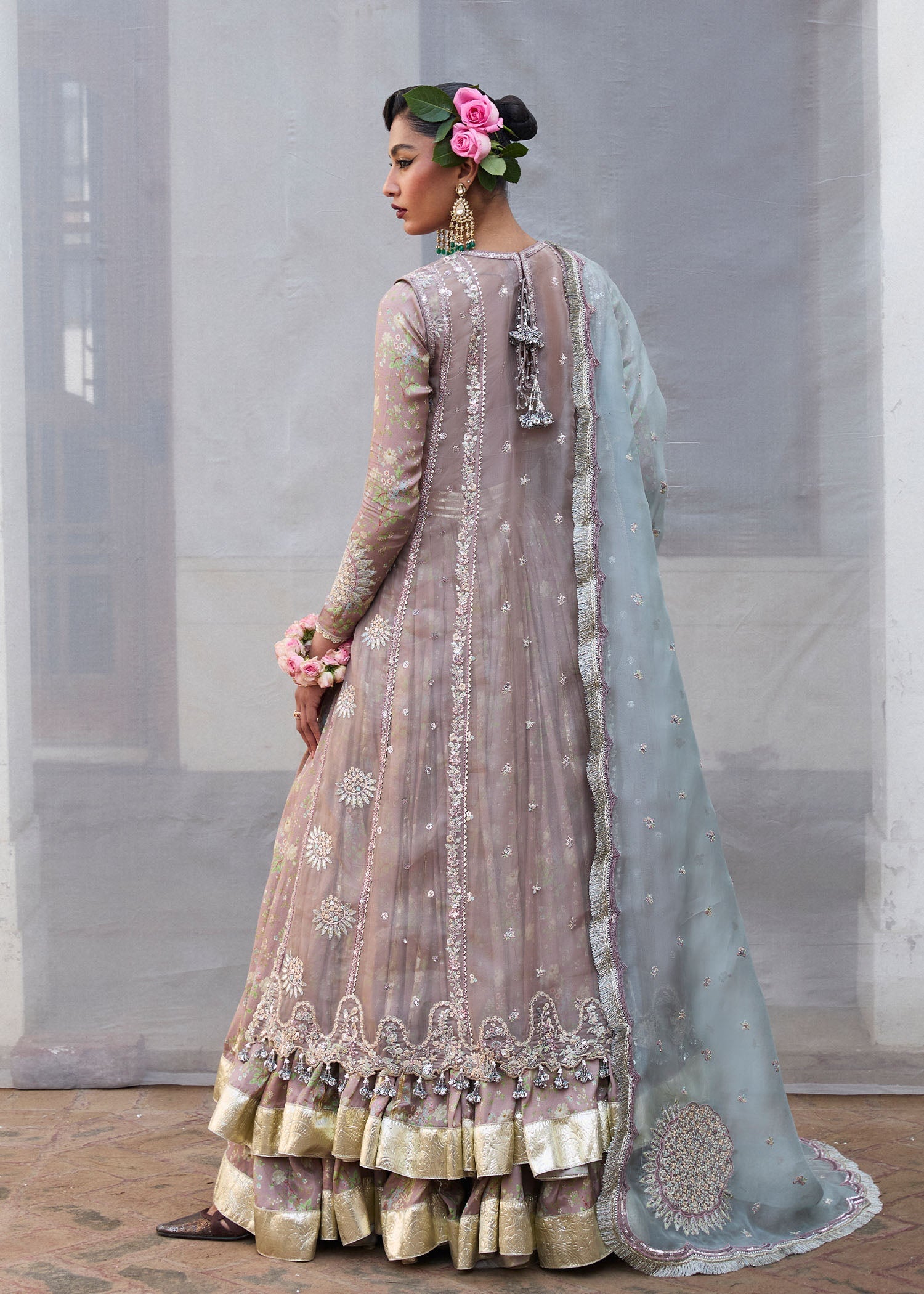 Hussain Rehar | Darlings Festive 25 | Ziniya by Hussain Rehar - Designer Dress - Type: Ladies Clothes - Available at Libayah - 100% Original