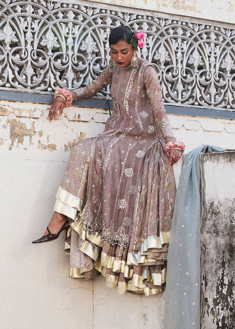 Hussain Rehar | Darlings Festive 25 | Ziniya by Hussain Rehar - Designer Dress - Type: Ladies Clothes - Available at Libayah - 100% Original