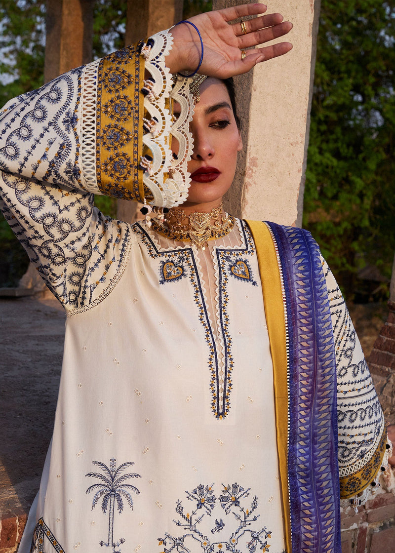 Hussain Rehar | Nirmal SS 25 | Motia by Hussain Rehar - Designer Dress - Type: Ladies Clothes - Available at Libayah - 100% Original
