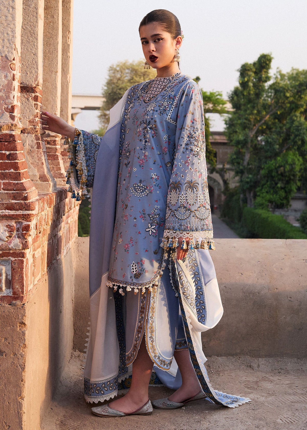 Hussain Rehar | Nirmal SS 25 | Fira by Hussain Rehar - Designer Dress - Type: Ladies Clothes - Available at Libayah - 100% Original