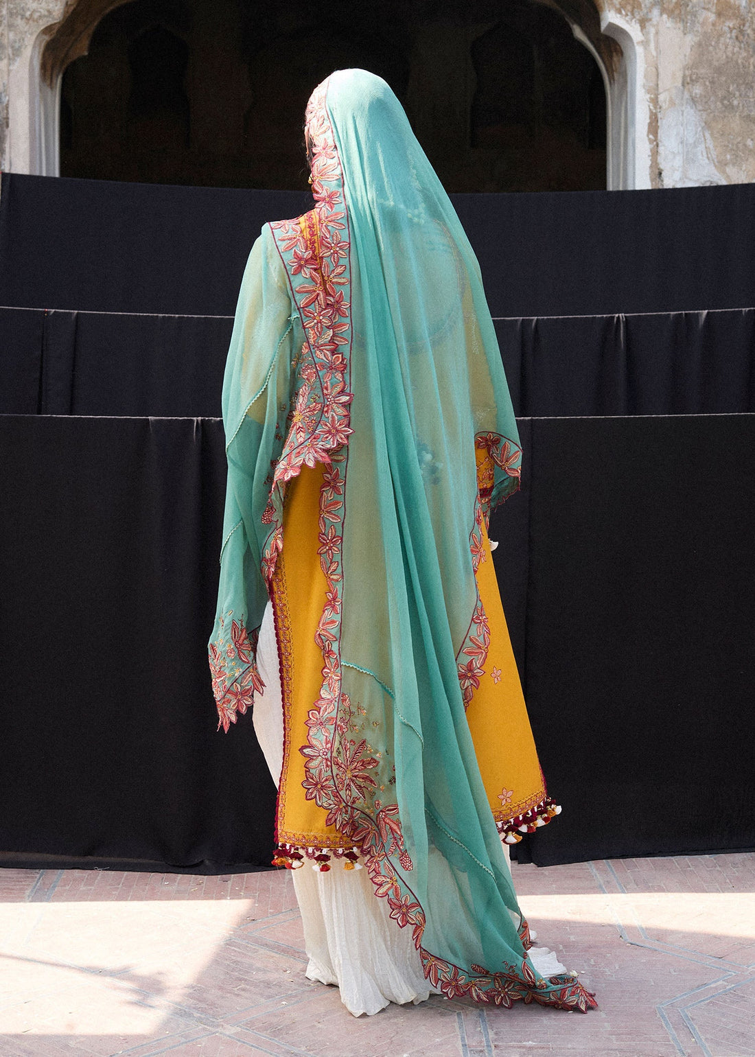 Hussain Rehar | Nirmal SS 25 | Masam by Hussain Rehar - Designer Dress - Type: Ladies Clothes - Available at Libayah - 100% Original