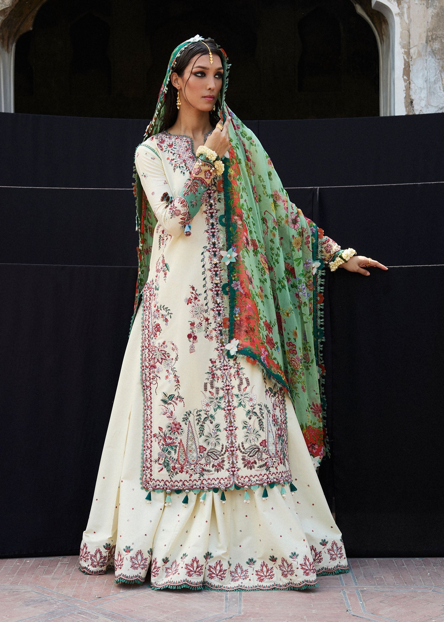 Hussain Rehar | Nirmal SS 25 | Sahil by Hussain Rehar - Designer Dress - Type: Ladies Clothes - Available at Libayah - 100% Original