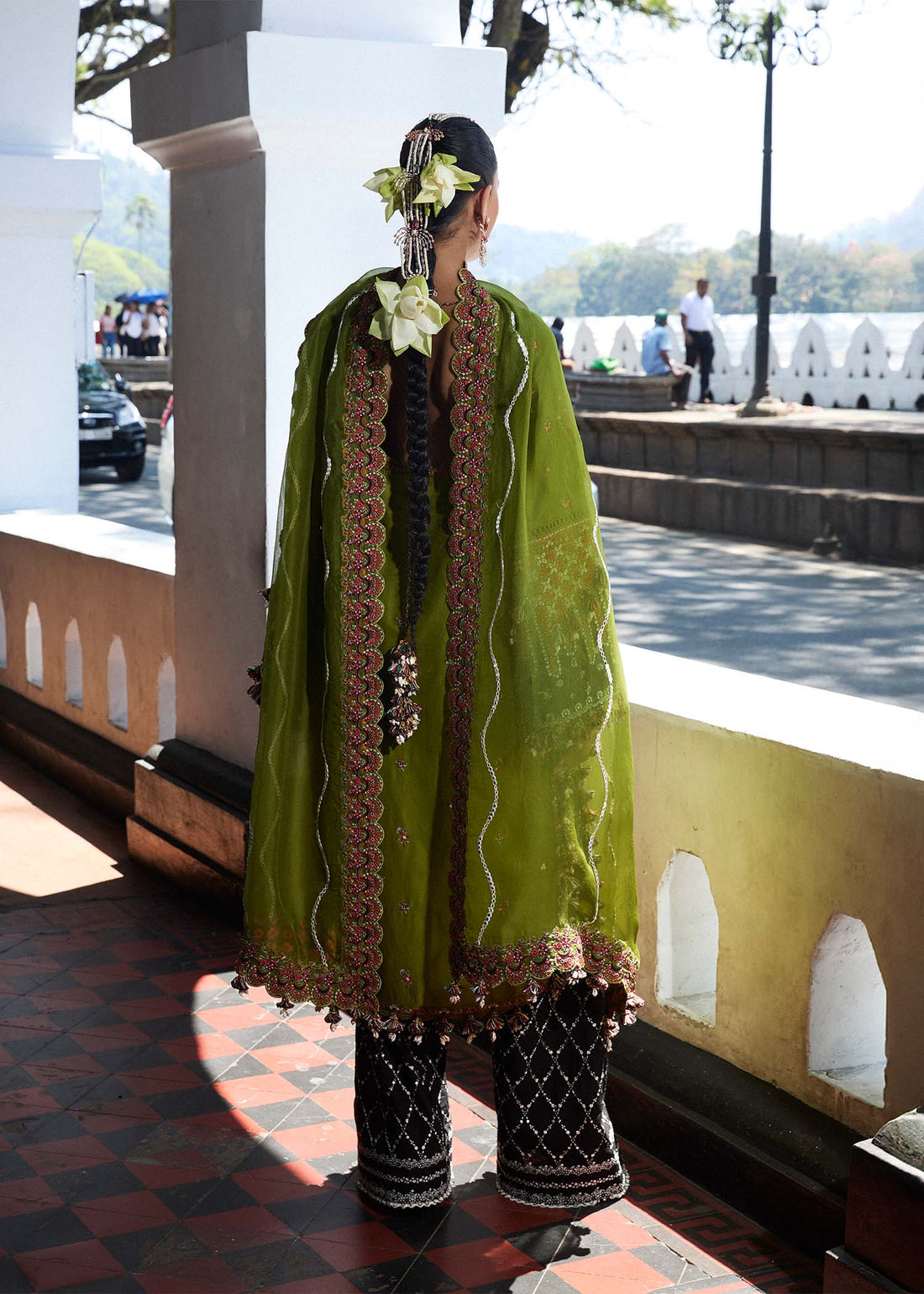 Hussain Rehar | Luxury Lawn 25 | Abass by Hussain Rehar - Designer Dress - Type: Ladies Clothes - Available at Libayah - 100% Original